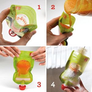 Gourde Réutilisable Squiz (130 ml) "Kangourou"