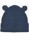 Bonnet bébé en tricot coton bio Gina Ours "Indigo Blue" (9-12 mois) Liewood