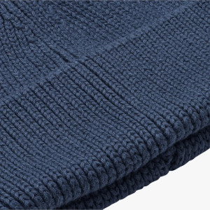 Bonnet bébé en tricot coton bio Gina Ours "Indigo Blue" (9-12 mois) Liewood