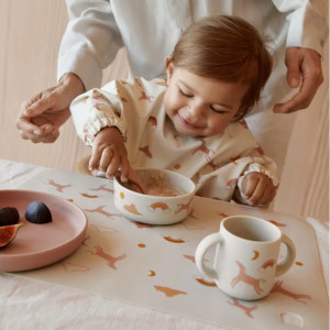 Coffret repas bébé en silicone Vivi "Dream" Liewood