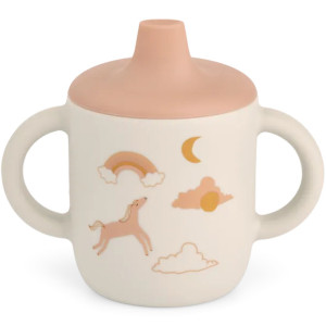 Tasse d'apprentissage à bec et anses en silicone Neil "Dream" Liewood