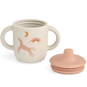 Tasse d'apprentissage à bec et anses en silicone Neil "Dream" Liewood