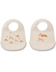 Bavoirs à poche en silicone Tilda "Dream" (6-36 mois) (x2)