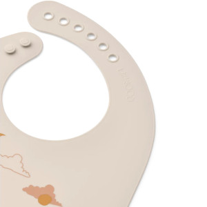 Bavoirs à poche en silicone Tilda "Dream" (6-36 mois) (x2) Liewood