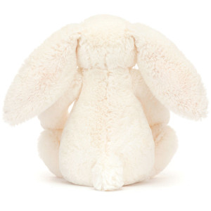 Peluche Bashful Lapin Crème "Berry" (18 cm) Jellycat