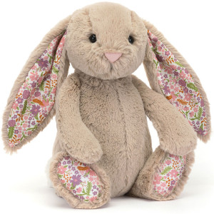 Peluche Bashful Lapin "Beige Blossom Pétale" (31 cm) Jellycat
