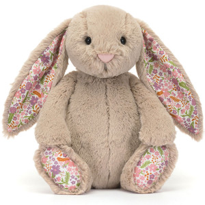 Peluche Bashful Lapin "Beige Blossom Pétale" (31 cm) Jellycat