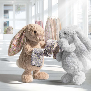 Peluche Bashful Lapin "Beige Blossom Pétale" (31 cm) Jellycat