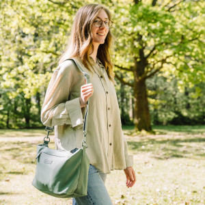 Sac à langer organisateur pour poussette en PET recyclé "Vert"