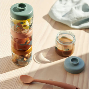 Boîtes de conservation pour bébé Dominique "Sea Creature" (x4) Liewood
