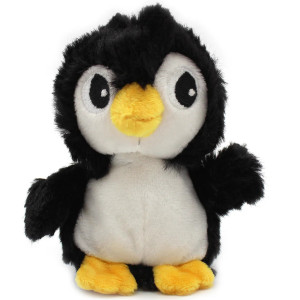 Peluche Ptipotos "Le Pingouin Noir" (25 cm) Déglingos