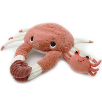 Peluche Ptipotos Crabe Maman + Bébé "Terracotta" (46 cm)
