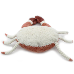 Peluche Ptipotos Crabe Maman + Bébé "Terracotta" (46 cm) Déglingos