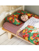 Lit Junior en bois massif YOMI (160 cm)