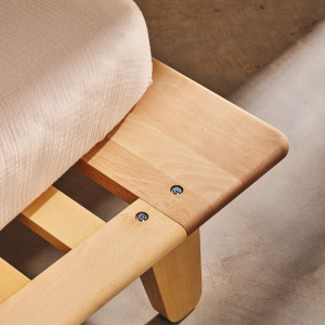  Lit Junior en bois YOMI (160 cm) Charlie Crane