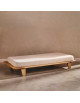 Drap housse pour lit YOMI en coton bio "Blanc" (80x160 cm)