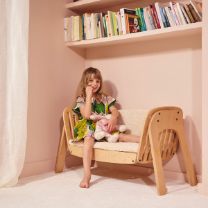  Berceau cododo en bois KODO + Matelas Mousse Charlie Crane