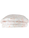 Housse de couette bébé (100x140cm) en coton bio "Yukari Douceur Corail" Kadolis