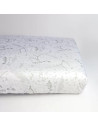 Drap housse 60x120 en Coton Bio "Yukari Douceur Tilleul" Kadolis
