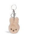 Porte-clés peluche Miffy en peluche "Fuzzy Beige" Bon ton Toys