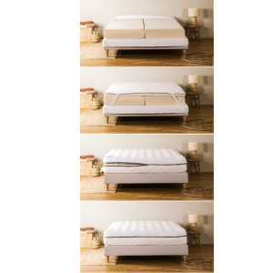 Matelas adulte 160x200 cm biface COCOVARIO Kadolis
