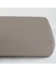 Drap housse 40x80 en coton bio "Taupe"