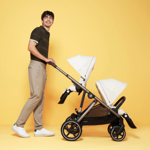Siège supplémentaire Gazelle S "Stone Grey" Cybex