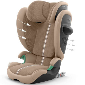 Siège Auto Solution G2 Plus "Almond Beige" Cybex