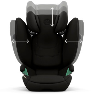 Siège Auto Solution G2 Plus "Moon Black" Cybex