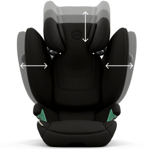  Siège Auto Solution G2 (3-12 ans) "Magic Black" Cybex