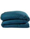 Housse de couette enfant (140x150cm) en Pur coton bio "Bleu Nuit" Kadolis