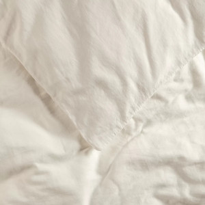 Housse de couette enfant (140x150cm) en Pur coton bio "Ecru" Kadolis