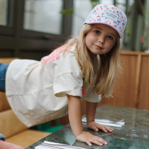 Casquette fille Trucker "Cat Relax"  (Bébé & Enfant) Hello Hossy