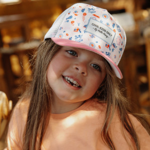 Casquette fille Trucker "Cat Relax"  (Bébé & Enfant) Hello Hossy