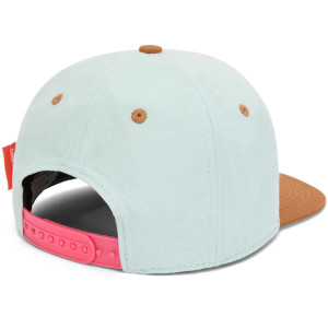 Casquette homme en coton bio Mini "Water Green" (Papa) Hello Hossy