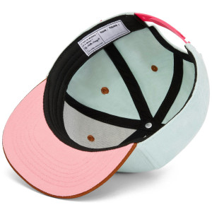 Casquette homme en coton bio Mini "Water Green" (Papa) Hello Hossy