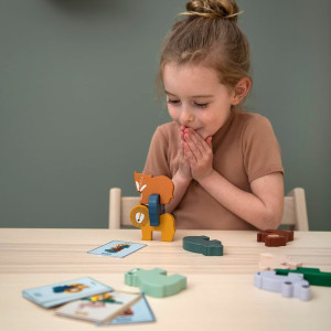Jeu d'équilibre en bois "Animaux" (3 ans et +) Trixie