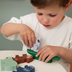Jeu d'équilibre en bois "Animaux" (3 ans et +) Trixie