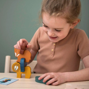 Jeu d'équilibre en bois "Animaux" (3 ans et +) Trixie