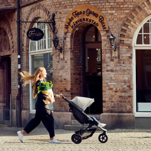 Poussette Spring "Black / Gray Melange" Thule