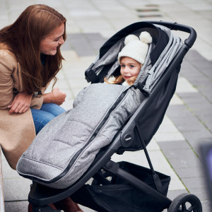 Poussette Spring "Black / Gray Melange" Thule