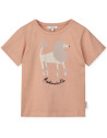 T-shirt enfant en coton bio Apia "Paris Mademoiselle" Liewood