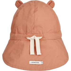 Chapeau saharienne bébé réversible en coton bio Gorm "Tuscany rose" Liewood