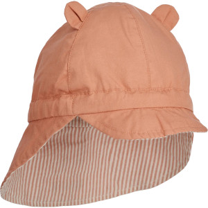 Chapeau saharienne bébé réversible en coton bio Gorm "Tuscany rose" Liewood