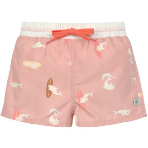 Short de bain bébé à couche intégrée anti-UV "Dauphin pêche" Lassig