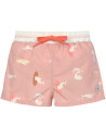 Short de bain bébé à couche intégrée anti-UV "Dauphin pêche" Lassig