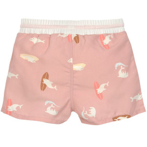 Short de bain bébé à couche intégrée anti-UV "Dauphin pêche" Lassig