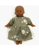Gordis - Robe Faustine à manches ballon "Marguerites" pour poupée Gordis