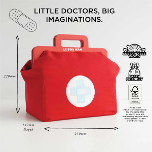 Ma malette de docteur en bois (3 ans et +) Le Toy Van