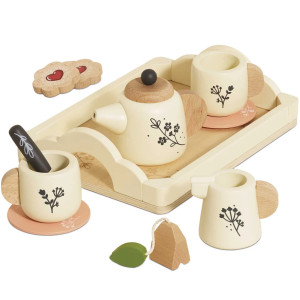 Service à thé et plateau en bois (12 Pièces) (3 ans et +) Le Toy Van